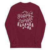 Happy Camper Unisex Long Sleeve Tee