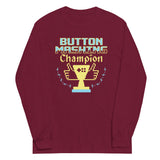 Button Mashing Champion Unisex Long Sleeve Tee