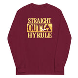 Straight Outta Hyrule Unisex Long Sleeve Tee