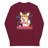 Corgeek Unisex Long Sleeve Tee