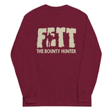 Fett, Bounty Hunter Unisex Long Sleeve Tee