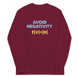 Avoid Negativity Unisex Long Sleeve Tee