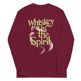 Whiskey Is The Spirit Unisex Long Sleeve Tee
