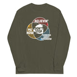 Don't Stop Venn Diagram Unisex Long Sleeve Tee