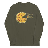 Pizza Pie Chart Unisex Long Sleeve Tee