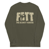 Fett, Bounty Hunter Unisex Long Sleeve Tee