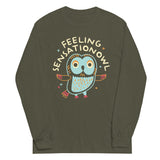 Feeling Sensationowl Unisex Long Sleeve Tee