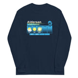 Alderaan 5 Day Forecast Unisex Long Sleeve Tee