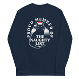 The Naughty List Unisex Long Sleeve Tee