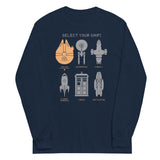Select Your Ship Unisex Long Sleeve Tee