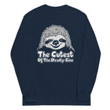 Sloth, The Cutest Of The Deadly Sins Unisex Long Sleeve Tee