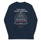 The Main Food Groups Unisex Long Sleeve Tee