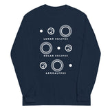 Lunar Eclipse Solar Eclipse Apocalypse Unisex Long Sleeve Tee