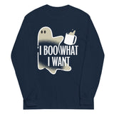 I Boo What I Want Unisex Long Sleeve Tee