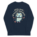 Feeling Sensationowl Unisex Long Sleeve Tee