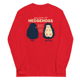Anatomy Of Hedgehogs Unisex Long Sleeve Tee