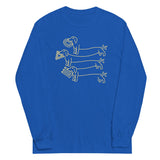 Puptical Illusion Unisex Long Sleeve Tee