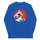 Big Wave Cats Unisex Long Sleeve Tee