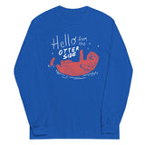 Hello From The Otter Side Unisex Long Sleeve Tee