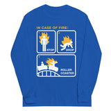 Stop Drop Roller Coaster Unisex Long Sleeve Tee