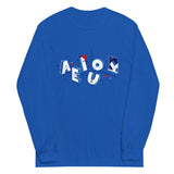 Vowel Party Time Unisex Long Sleeve Tee