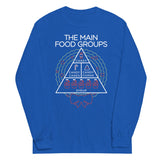 The Main Food Groups Unisex Long Sleeve Tee