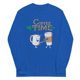 Coffee Time Unisex Long Sleeve Tee