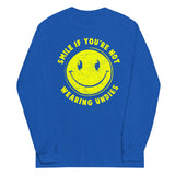 Smile For No Undies Unisex Long Sleeve Tee