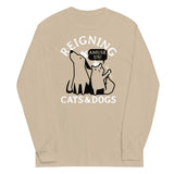 Reigning Cats And Dogs Unisex Long Sleeve Tee