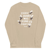 Every Bunny Was Kung Fu Fighting Unisex Long Sleeve Tee
