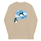 I Believe I Can Fly Unisex Long Sleeve Tee