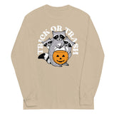 Trick Or Trash Unisex Long Sleeve Tee