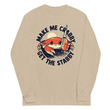 Make Me Crabby Get The Stabby Unisex Long Sleeve Tee