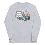 Robot Captcha Unisex Long Sleeve Tee