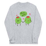 Olive You Unisex Long Sleeve Tee