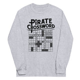 Pirate Crossword Unisex Long Sleeve Tee