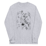 100 Acre Map Unisex Long Sleeve Tee