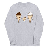 Ice Cream Family Unisex Long Sleeve Tee