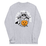Trick Or Trash Unisex Long Sleeve Tee