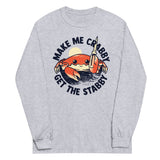 Make Me Crabby Get The Stabby Unisex Long Sleeve Tee