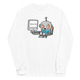 Robot Captcha Unisex Long Sleeve Tee