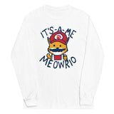 It's-a-me Meowrio Unisex Long Sleeve Tee