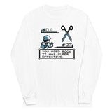 Rock Paper Scissors Battle Unisex Long Sleeve Tee
