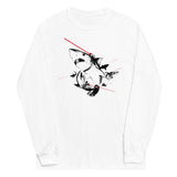 Sharks With Lasers Unisex Long Sleeve Tee