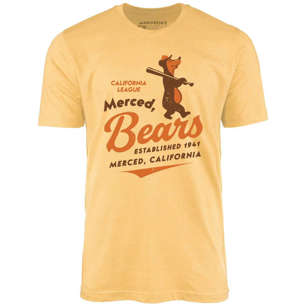 Merced Bears - California - Vintage Defunct Baseball Teams - Unisex T-Shirt