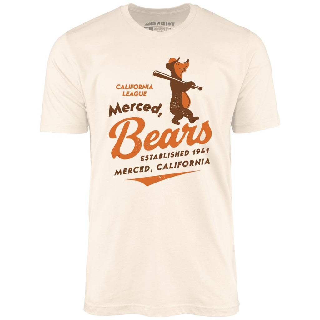 Merced Bears - California - Vintage Defunct Baseball Teams - Unisex T-Shirt