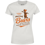 Merced Bears - California - Vintage Defunct Baseball Teams - Women's T-Shirt