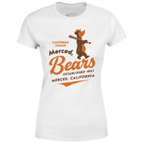 Merced Bears - California - Vintage Defunct Baseball Teams - Women's T-Shirt