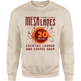 Mesa Lanes - Costa Mesa, CA - Vintage Bowling Alley - Unisex Sweatshirt