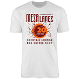 Mesa Lanes - Costa Mesa, CA - Vintage Bowling Alley - Unisex T-Shirt